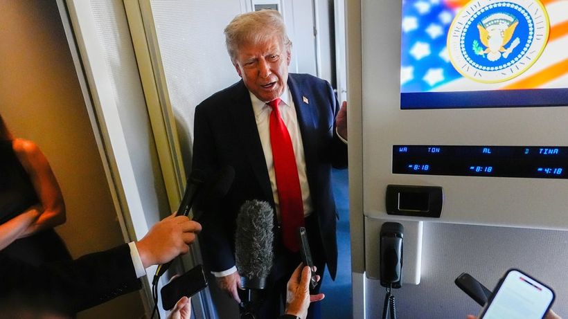 Trump och Putin i Alaska 2025