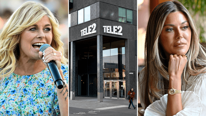 Pernilla Wahlgren, Tele2 och Bianca Ingrosso