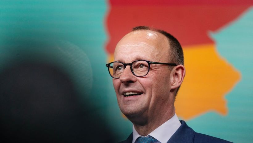 Friedrich Merz 2025-02-23 Berlin CDU valvaka