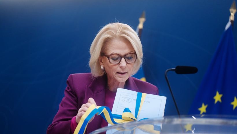 2025-09-22 Stockholm Rosenbad höstbudget 2025 budget pressträff budgetpropositionen Svantesson finansminister 