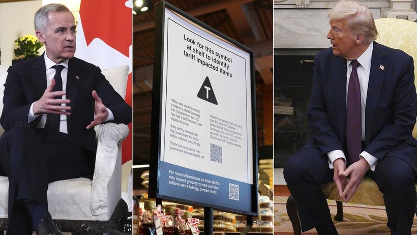 Mark Carney Donald Trump Kanada USA tullar