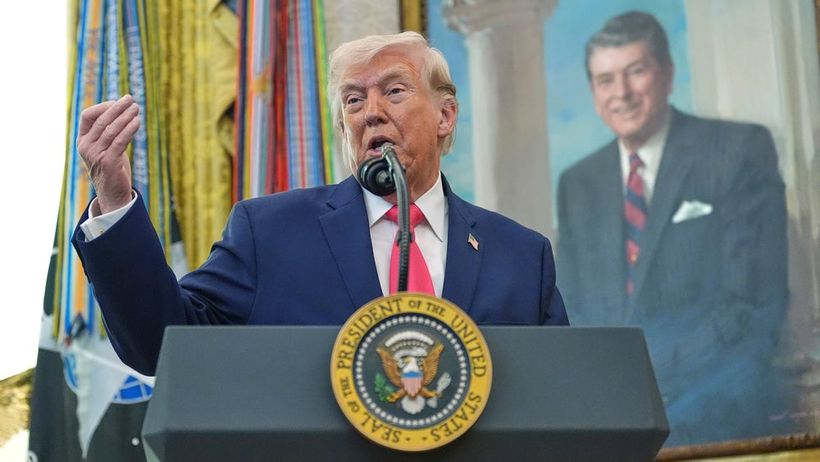 Donald Trump den 24 mars 2026