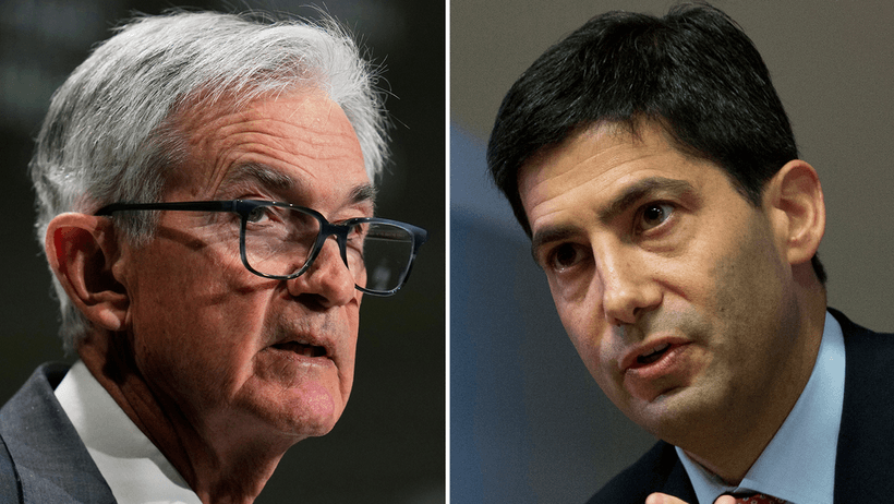 Jerome Powell och Kevin Warsh