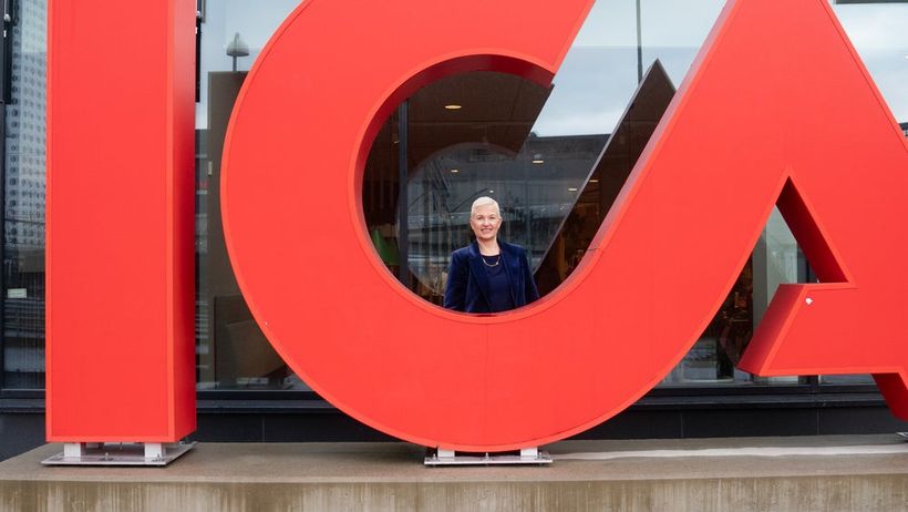 Nina Jönsson, koncernchef Ica. Foto av Lisa Mattisson