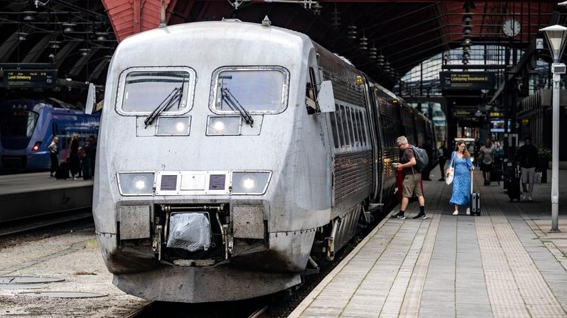 SJ tåg.