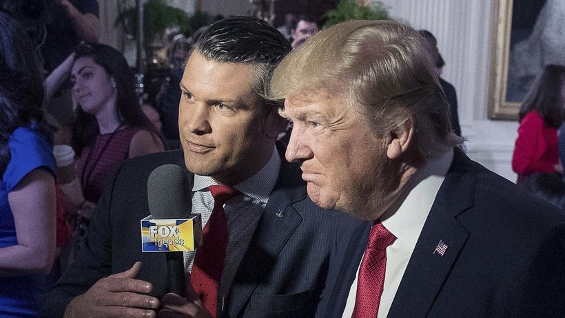 Donald Trumps nominerad försvarsminister Pete Hegseth