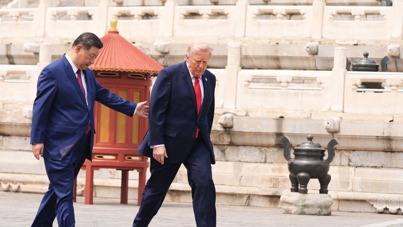 Bild från presidenternas möte i Kina 2026. 