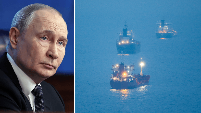 Vladimir Putin, oljetanker, Svarta havet.