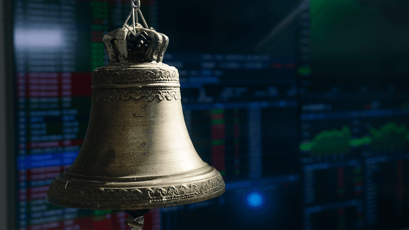 Börsen Nasdaq klocka