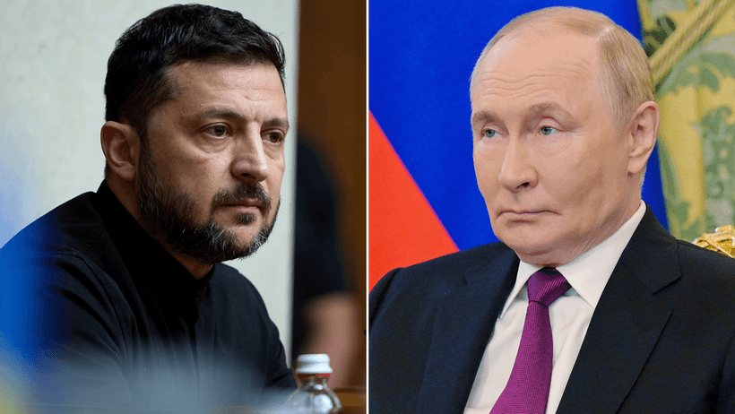 Putin och Zelenskyj