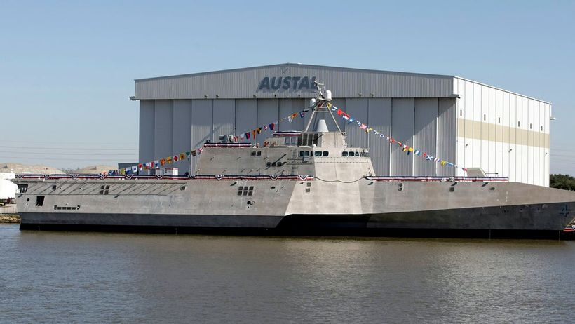 Austals varv i USA.