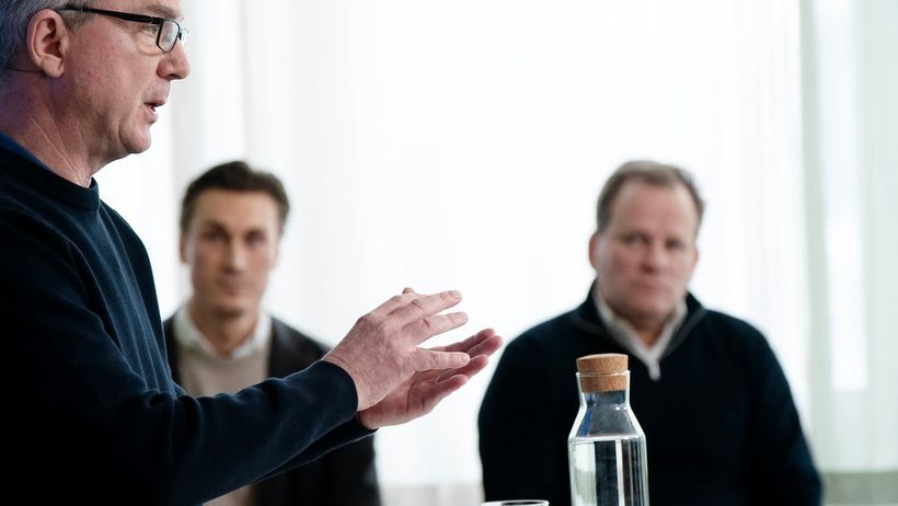 2026-01-30 pressträff Intellego Stockholm Greg Batcheller, styrelseordförande i Intellego