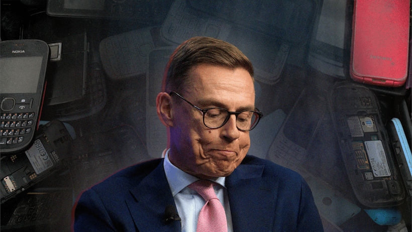 Finland  Alexander Stubb Nokia montage