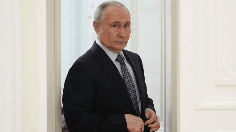 Rysslands president Vladimir Putin.