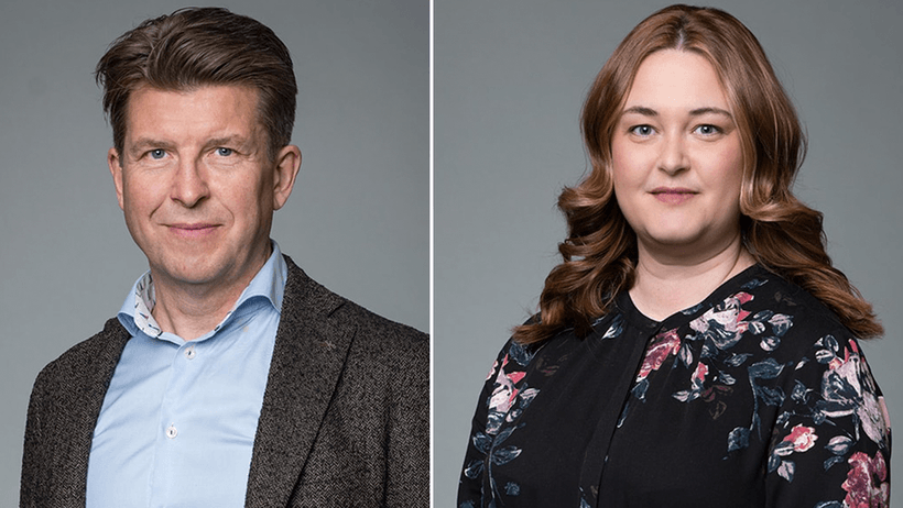Mikael och Camilla Svenfelt.
