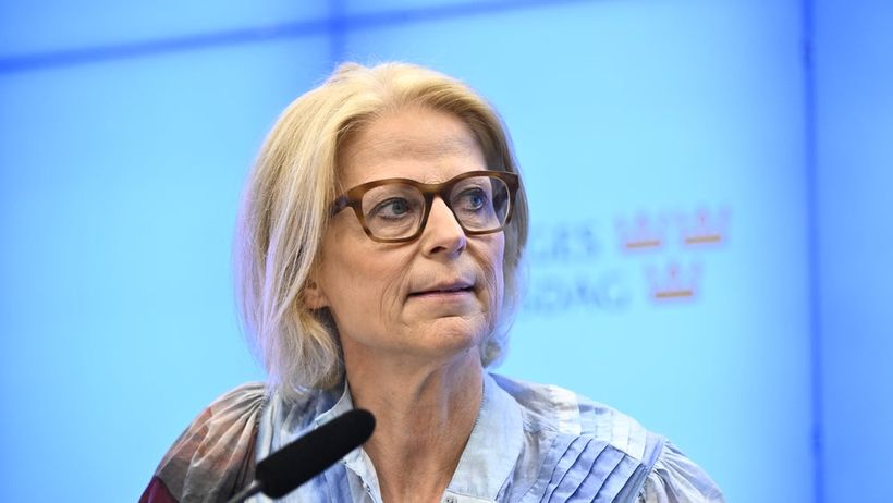 Finansminister Elisabeth Svantesson.