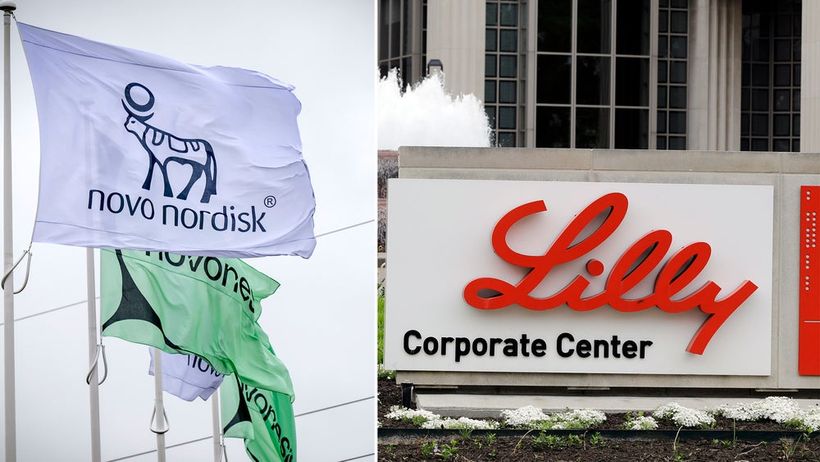 Den danska läkemedelsjätten Novo Nordisk har fått hård konkurrens från Eli Lilly.