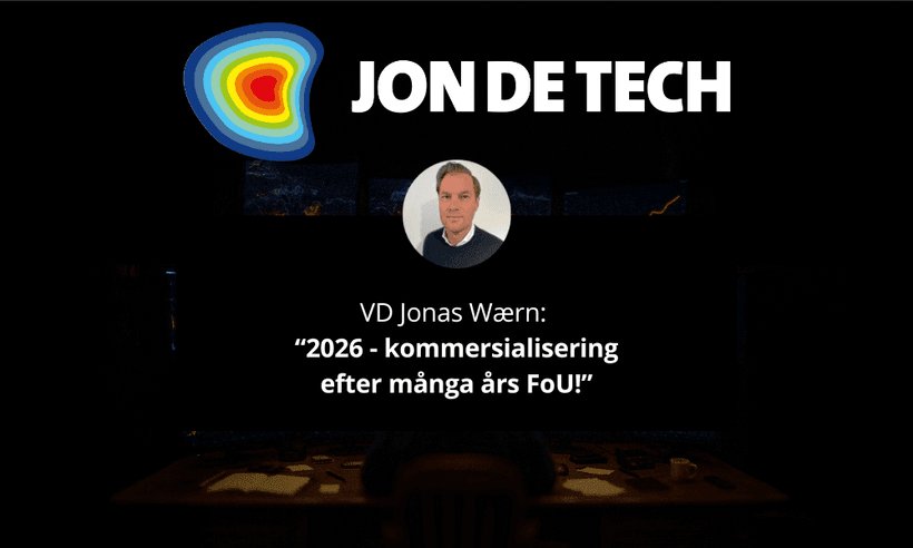 VD-intervju med Jonas Wærn på JonDeTech