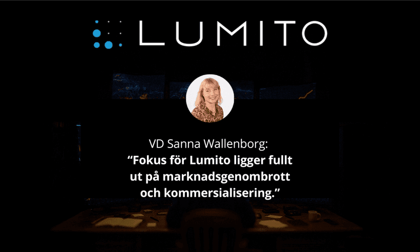 VD-intervju med Sanna Wallenborg på Lumito