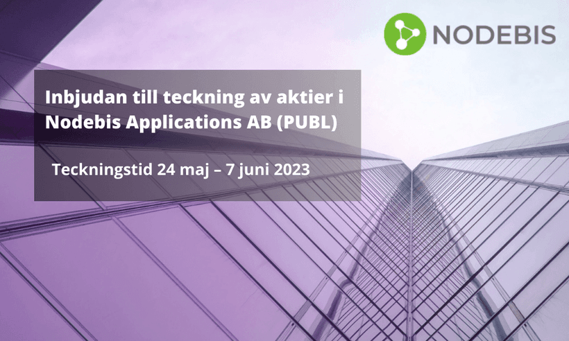 Nyemission Nodebis Applications