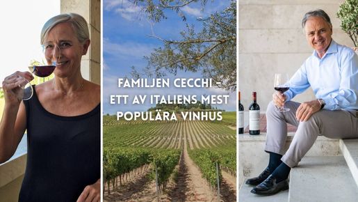 Familjen Cecchi – ett av Italiens mest populära vinhus