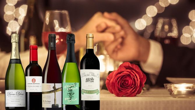 Romantiska viner – allt du behöver inför alla hjärtans dag