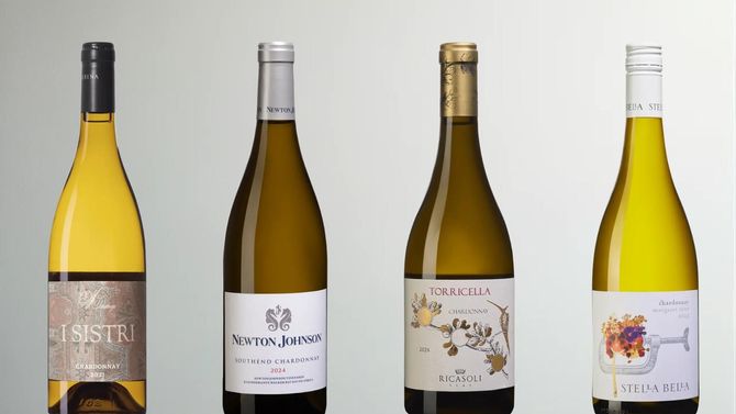 Bäst i test vecka 8 - fyra bra viner på druvan chardonnay
