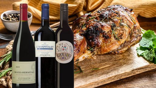 Tre perfekta matchningar till lammet i påsk