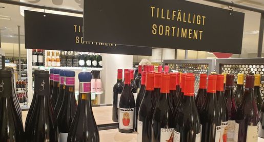 Tillfälligt sortiment Systembolaget 2021 - röda viner augusti