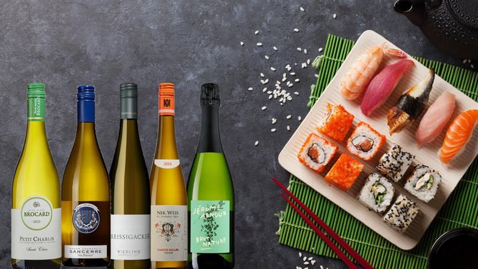 Vin till sushi – våra fem bästa tips