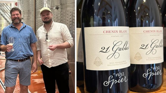 Världens bästa på chenin blanc – men Johan Jordaan vill mer