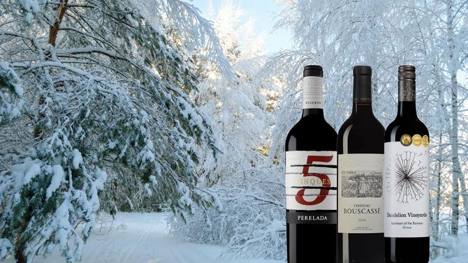 Hantera vinterkylan med mustiga röda viner – tre tips