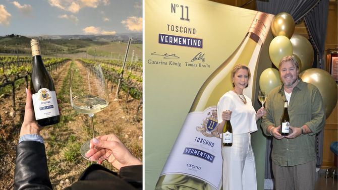 Den relativt okända druvan vermentino är i fokus i vinet.