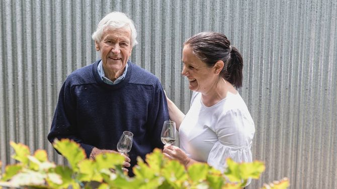 John Vickery är pionjären bakom riesling från Australien
