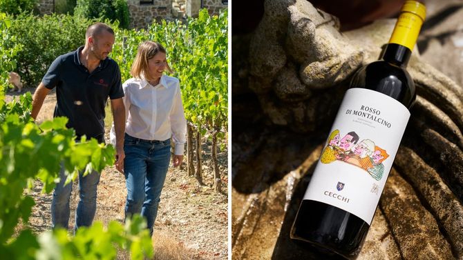 Cecchis nya Rosso di Montalcino