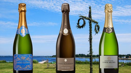 Champagne till midsommar - tips på 3 champagner