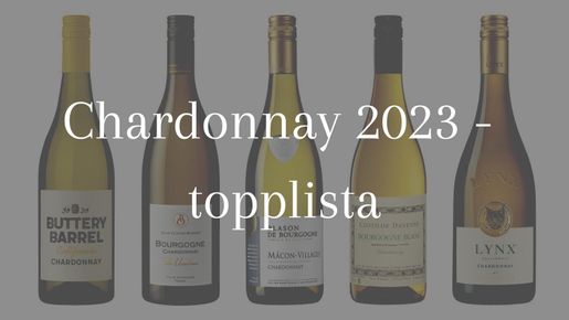 Chardonnay 2023 - topplista