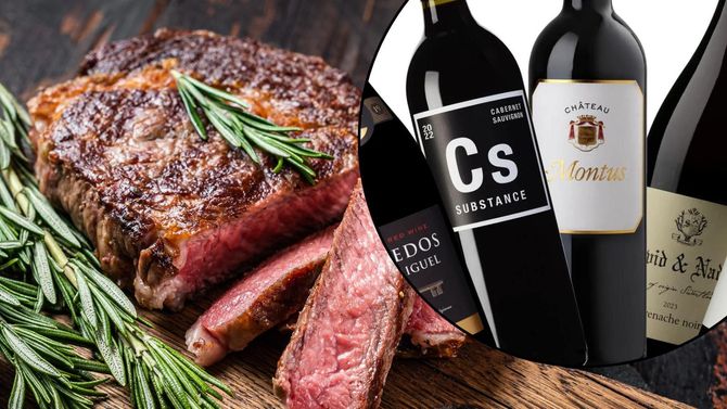 Rätt vin till rätt ryggbiff - tips på 5 viner