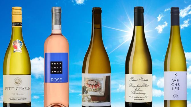 Vinerna som vi helst dricker när solen ligger på