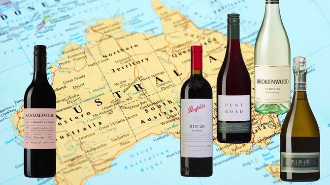 Upptäck Australien – ett vin från (nästan) varje region