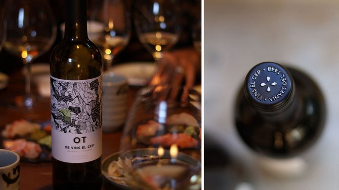 De fyra fröna på loggan symboliserar de fyra familjerna i Vins El Cep.