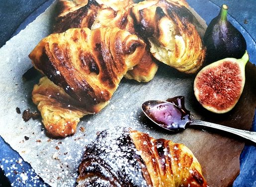 Brachetto d´Acqui Braida | Croissanter med fikonmarmelad