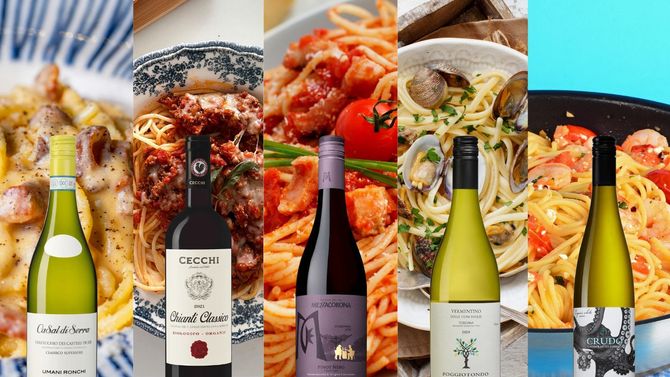 Vin till pasta – fem viner som lyfter din pasta till nästa nivå