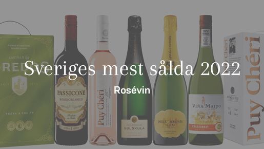 Sveriges mest sålda rosévin 2022 – här är listan