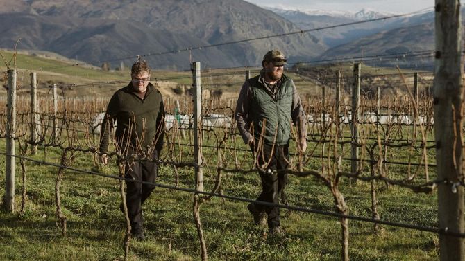 Till skillnad från många andra vinhus i Central Otago så befinner sig Dicey uppe i bergen. 