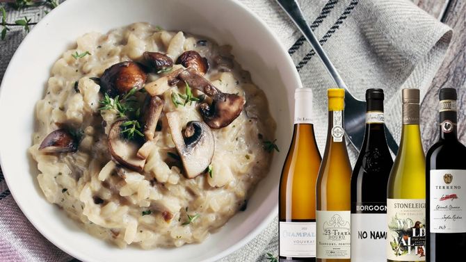 Matcha rätt vin till risotton – fem tips