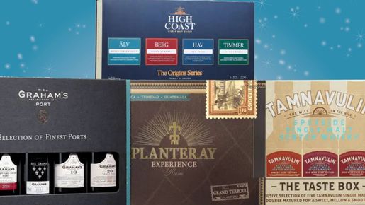 Ge bort rom, whisky eller port i julklapp – fyra tips