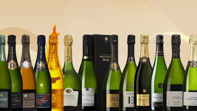 Bästa årgångschampagnerna och prestigecuvéerna 2025 - Vinbankens topplista