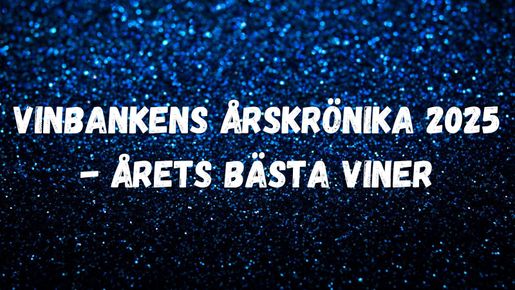 Vinbankens årskrönika 2025 – årets bästa viner är korade