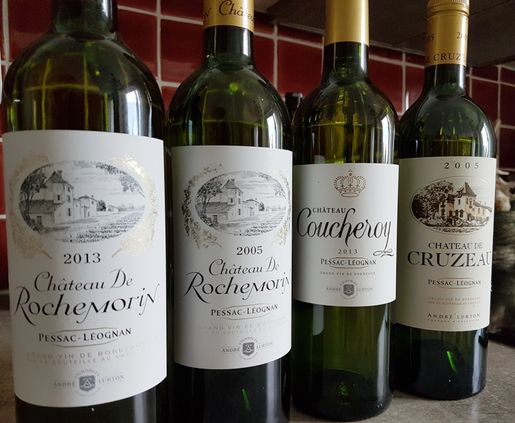 Vit Bordeaux | Château Rochemorin, Cruzeau och Coucheroy